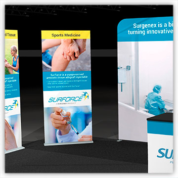 Booth and Banners